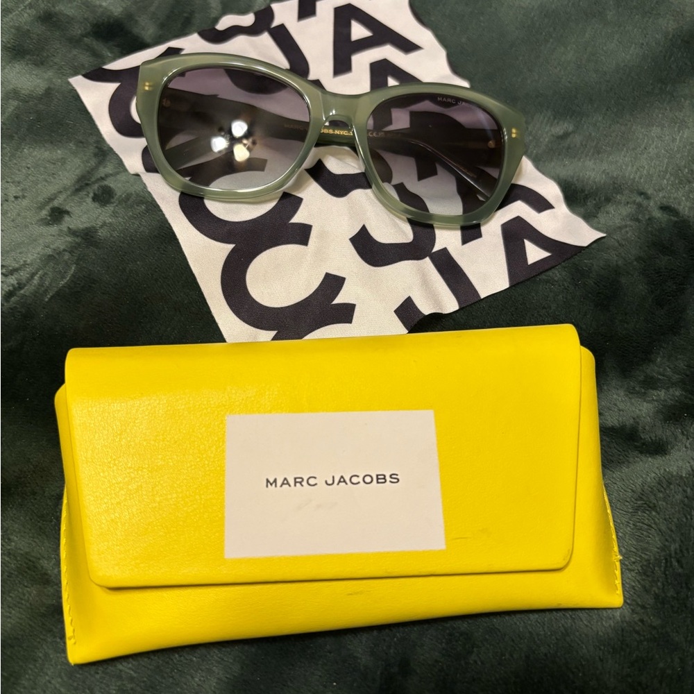 Marc Jacobs Sage Green Sunglasses